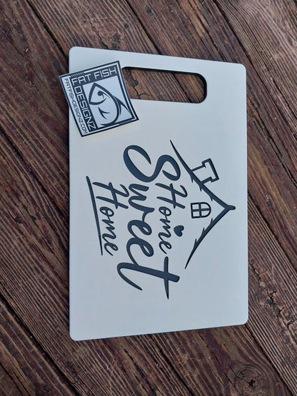 Fat Fish Designz Cutting board w/Hand Hole