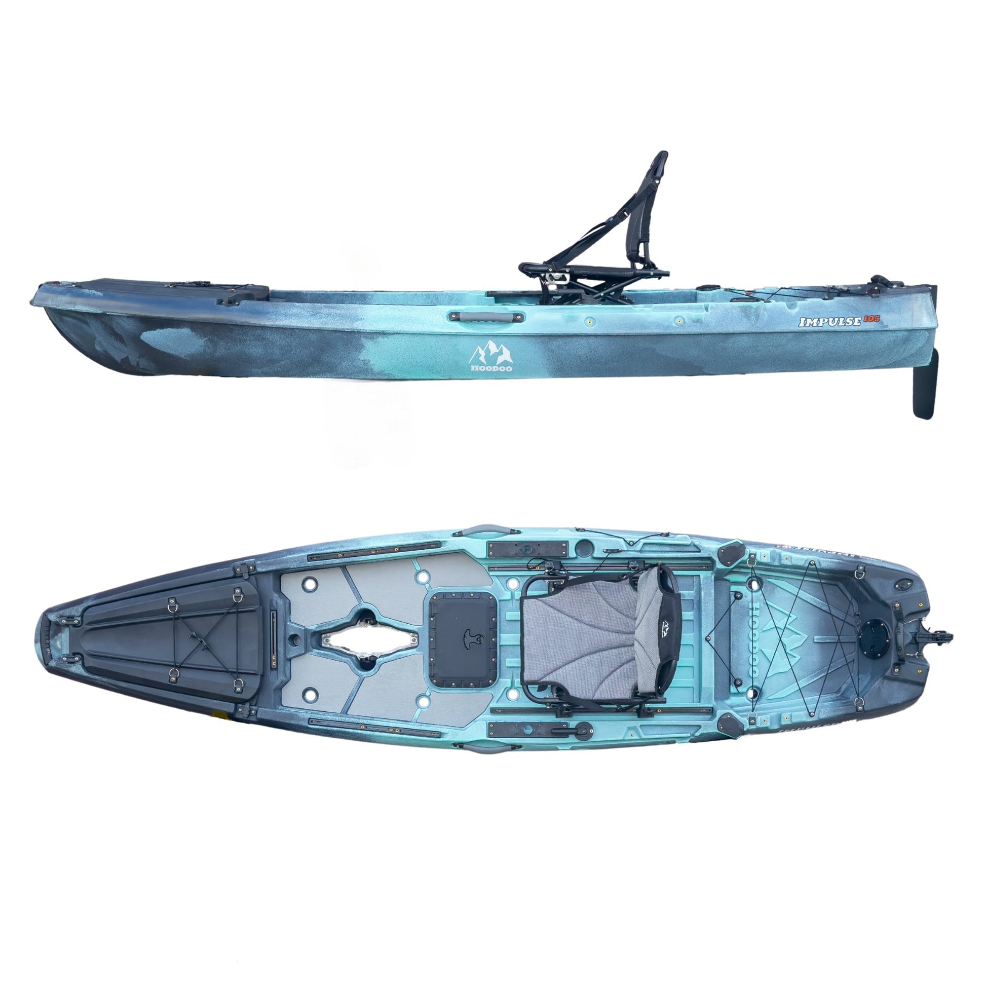 Hoodoo Impulse 105 Fin Drive Kayak - Angler's Pro Tackle & Outdoors