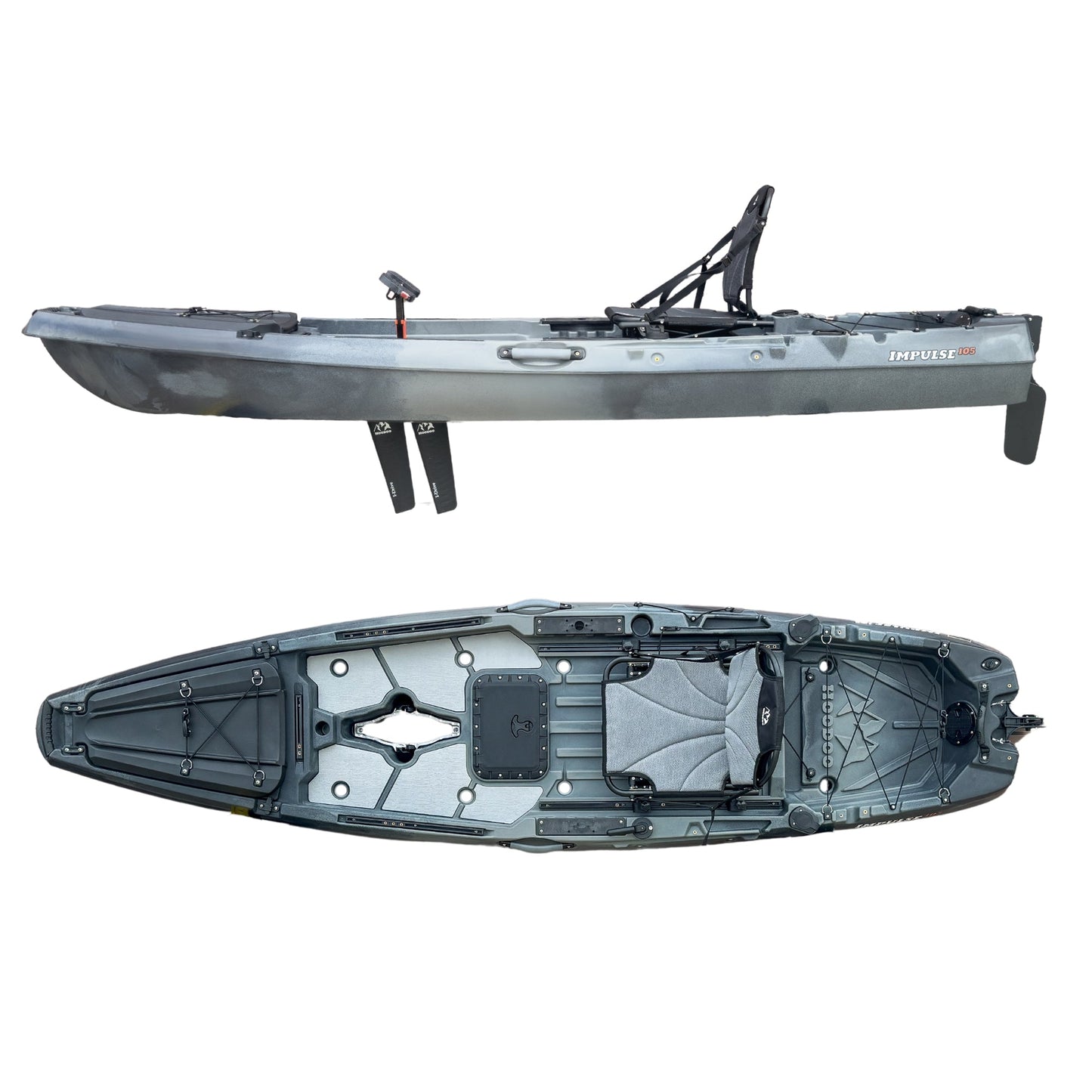 Hoodoo Impulse 105 Fin Drive Kayak - Angler's Pro Tackle & Outdoors