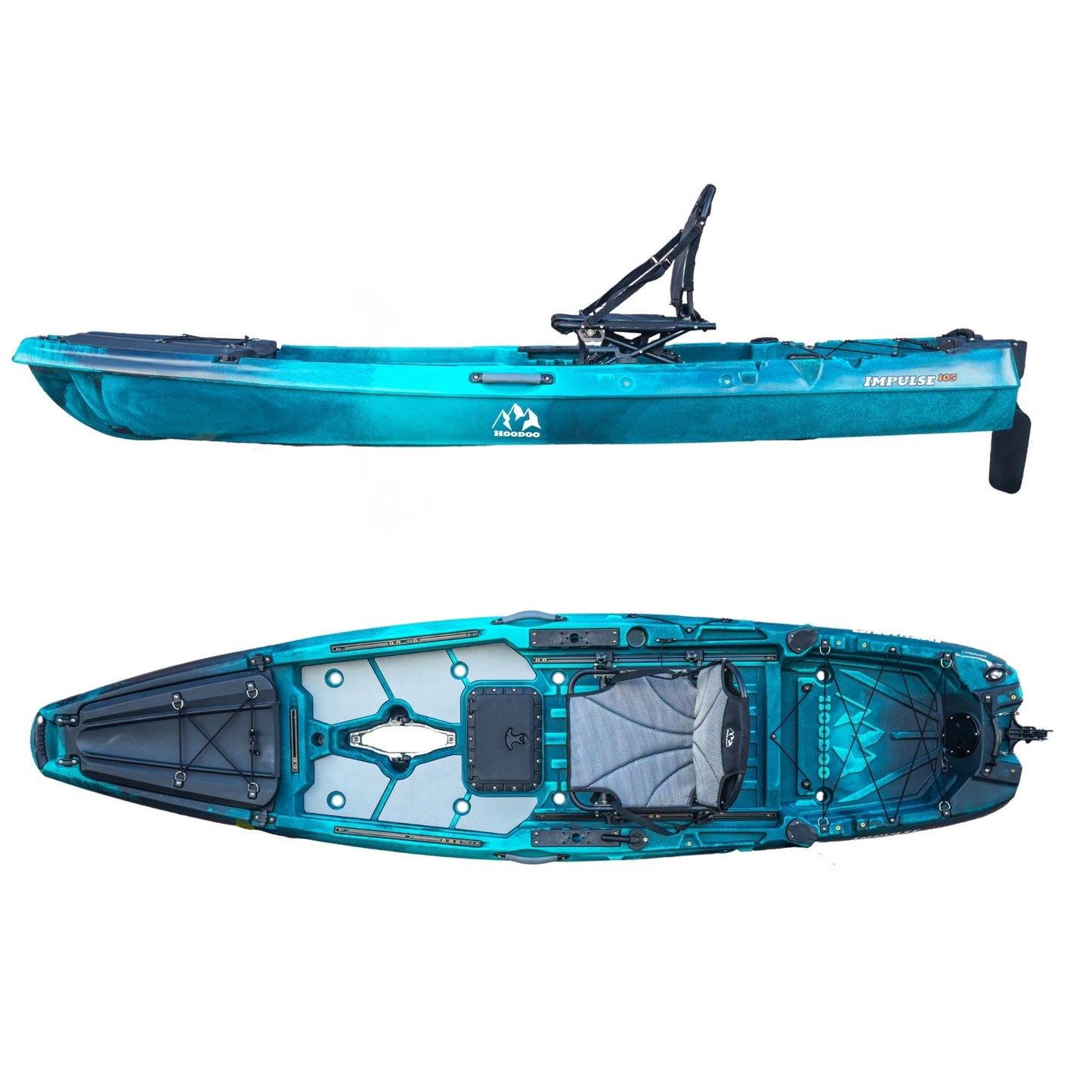 Hoodoo Impulse 105 Fin Drive Kayak - Angler's Pro Tackle & Outdoors