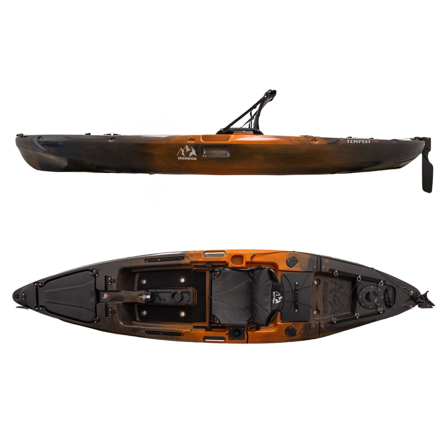 Hoodoo Tempest 120P Pedal Drive Kayak - Angler's Pro Tackle & Outdoors