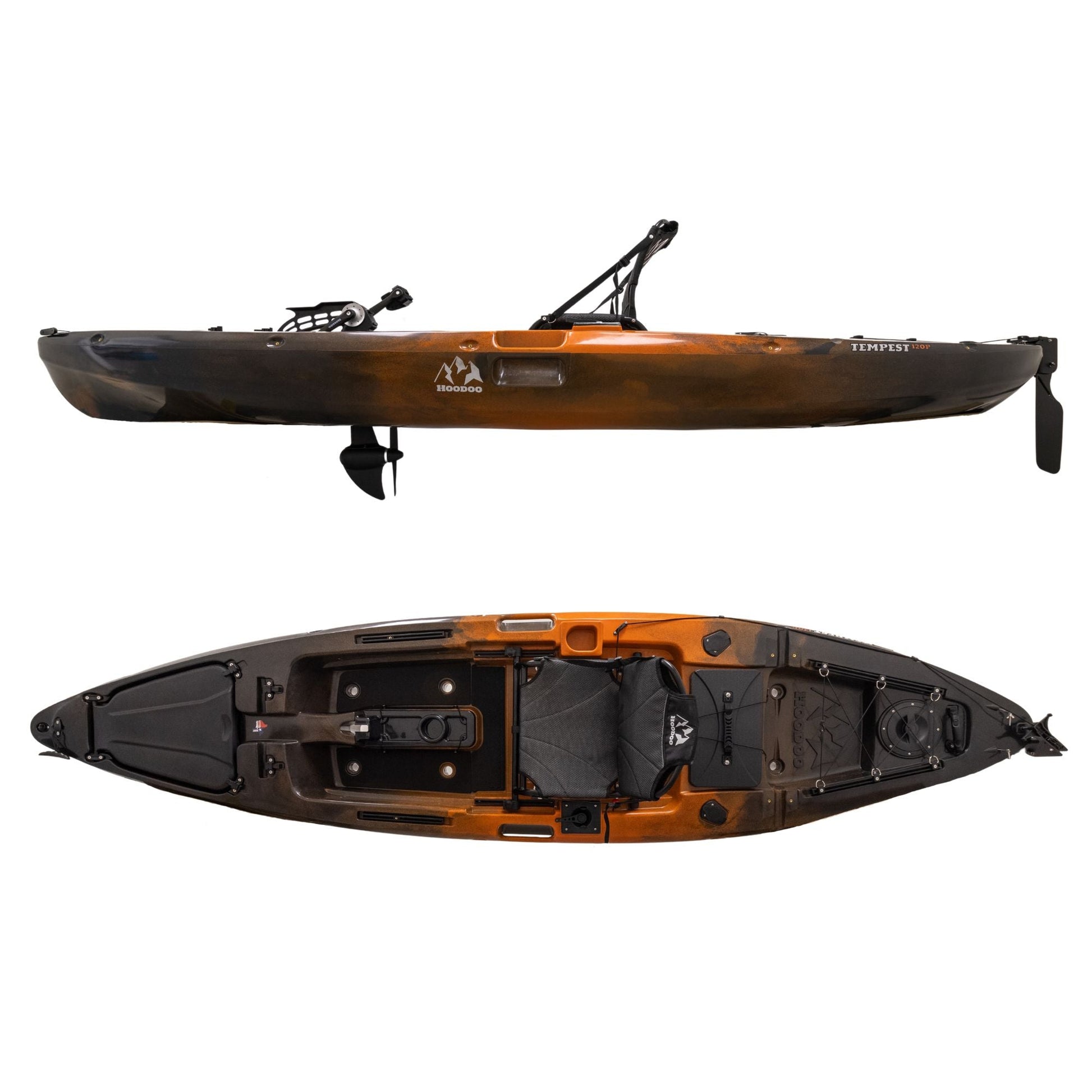 Hoodoo Tempest 120P Pedal Drive Kayak - Angler's Pro Tackle & Outdoors