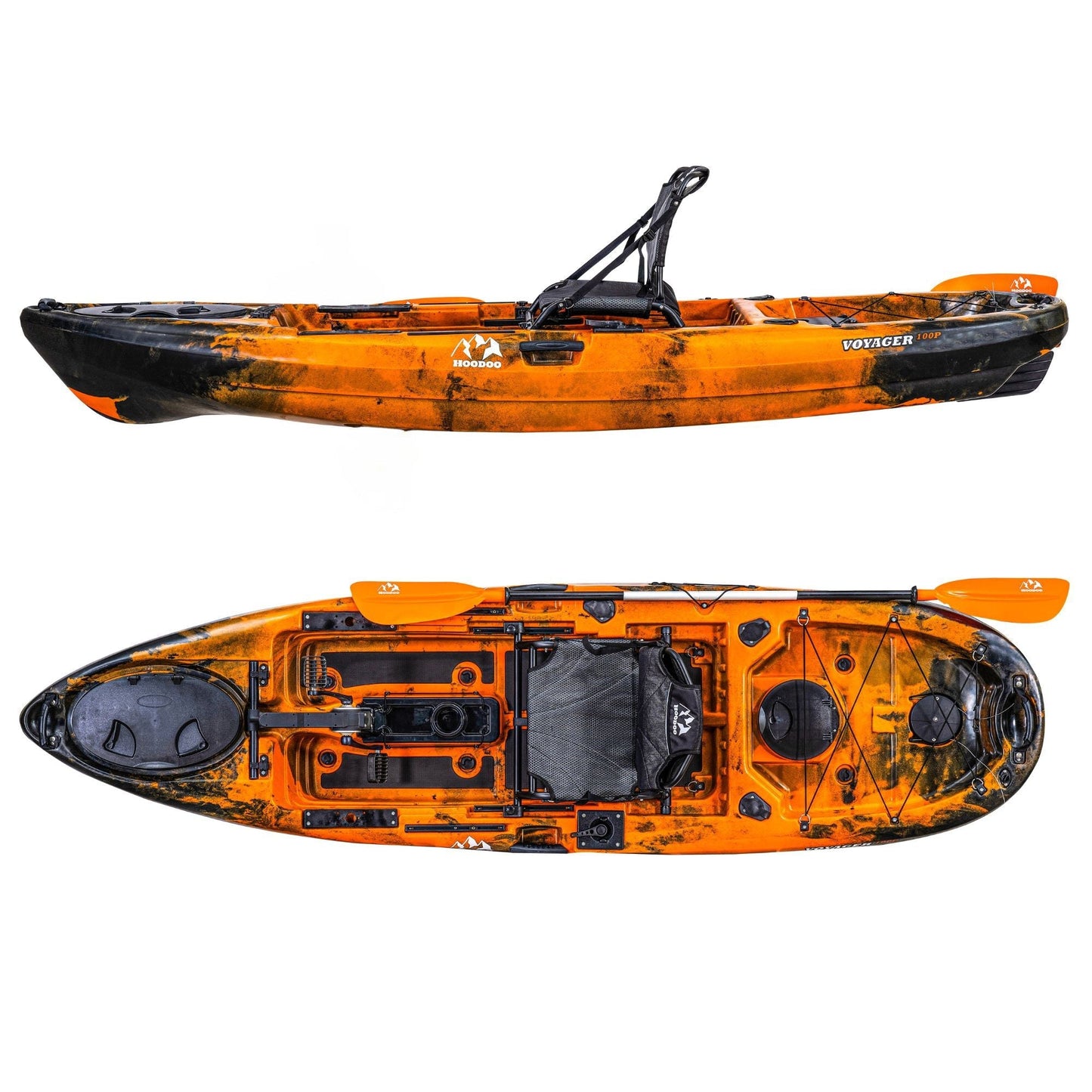 Hoodoo Voyager 100P Pedal Drive Kayak - Angler's Pro Tackle & Outdoors