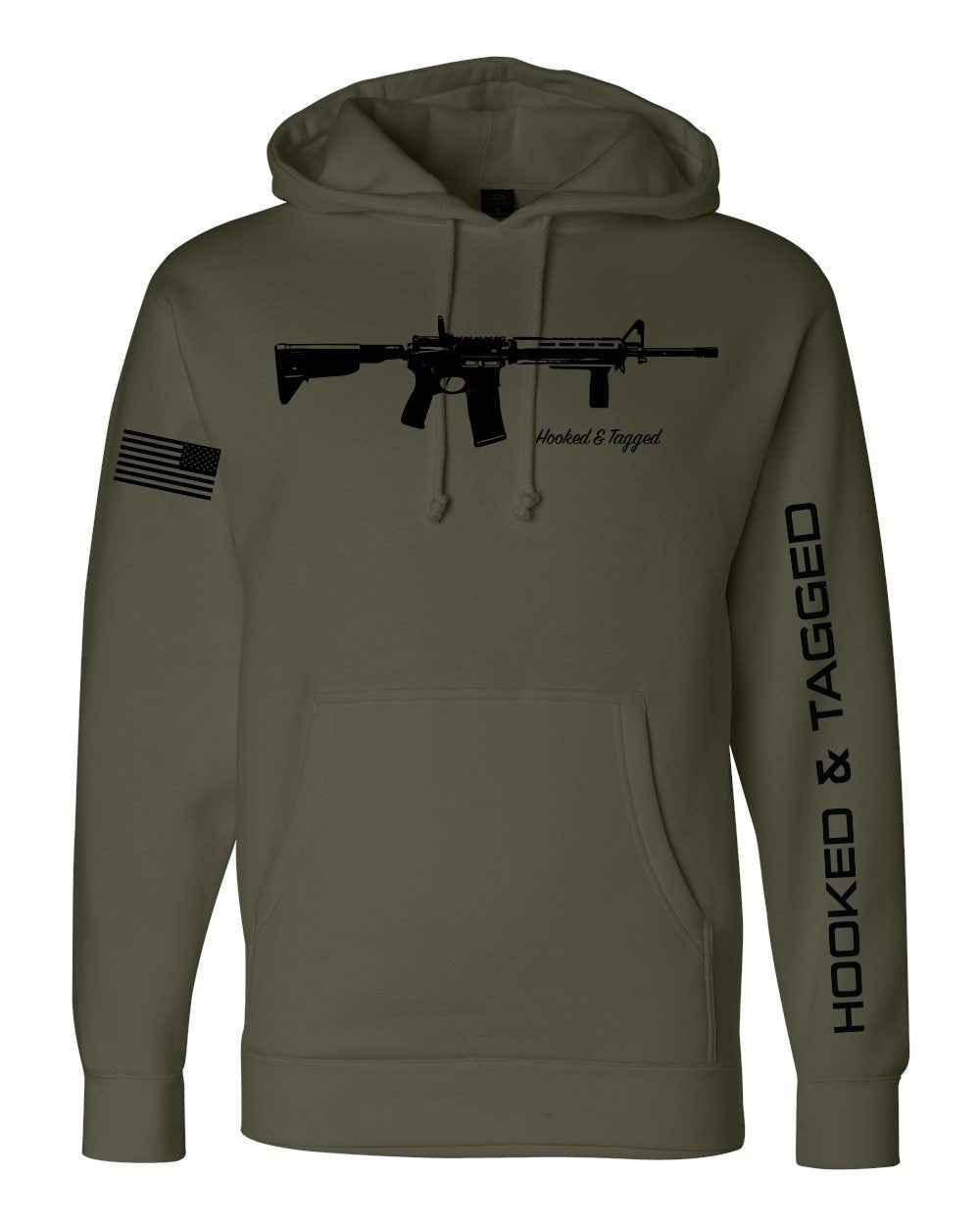 Hooked & Tagged - 2nd Amendment Hoodie - Angler's Pro Tackle & Outdoors