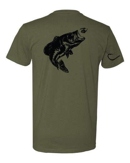 Hooked & Tagged - Bassin T - Shirt - Angler's Pro Tackle & Outdoors