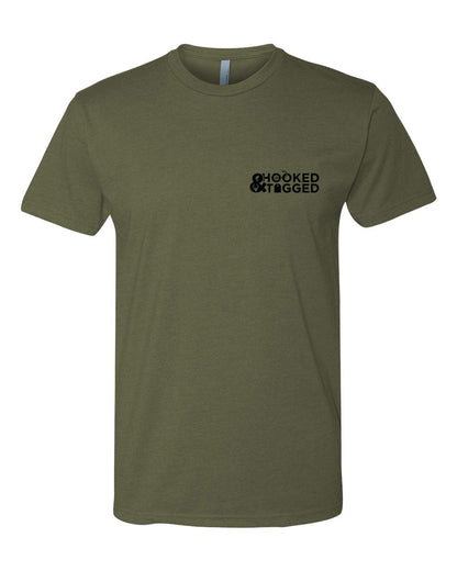 Hooked & Tagged - Bassin T - Shirt - Angler's Pro Tackle & Outdoors