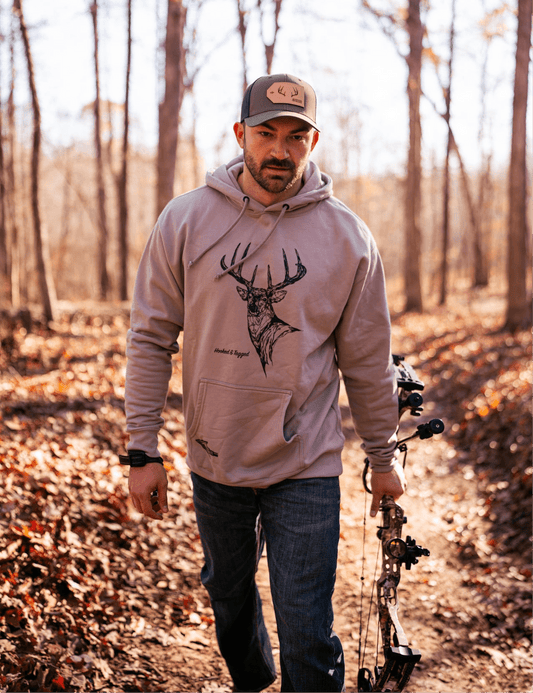 Hooked & Tagged - Buck Hoodie - Angler's Pro Tackle & Outdoors