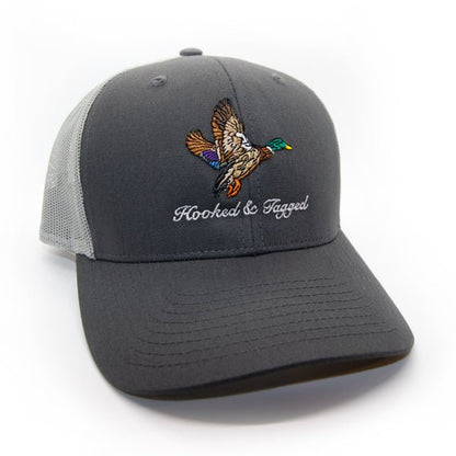 Hooked & Tagged - In - Flight Embroidered Hat - Angler's Pro Tackle & Outdoors