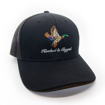 Hooked & Tagged - In - Flight Embroidered Hat - Angler's Pro Tackle & Outdoors