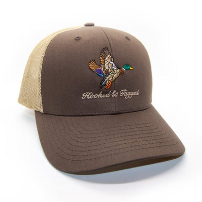 Hooked & Tagged - In - Flight Embroidered Hat - Angler's Pro Tackle & Outdoors