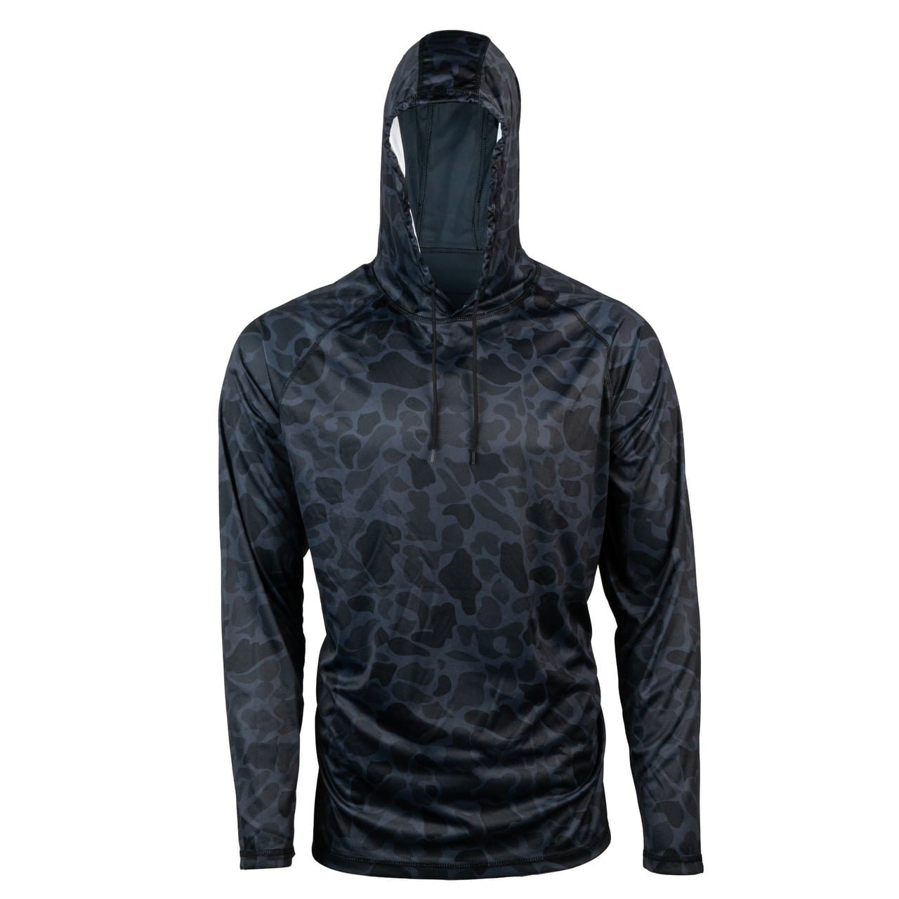 Hooked & Tagged - Men's Old School Camo Performance Hoodies - Angler's Pro Tackle & Outdoors
