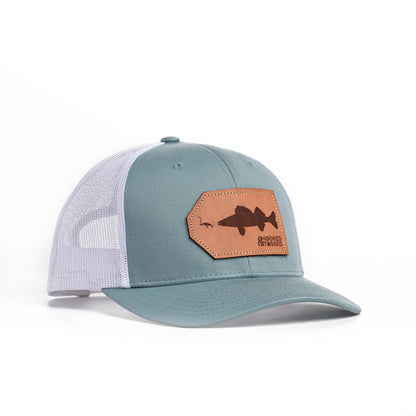 Hooked & Tagged - Walleye Patch Hat - Angler's Pro Tackle & Outdoors