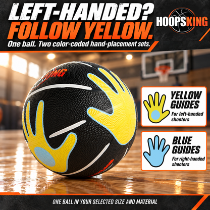 HoopsKing Hands on Shooter Basketball w- Hand Placement