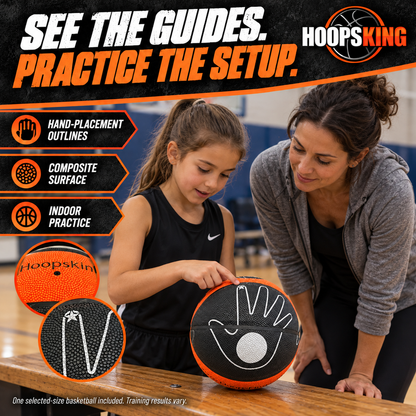 HoopsKing Hands On Shooter Indoor Basketball