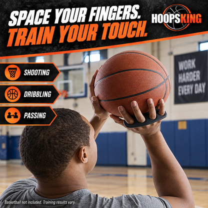 HoopsKing Hot Shot Basketball Finger Spacing Training Aid