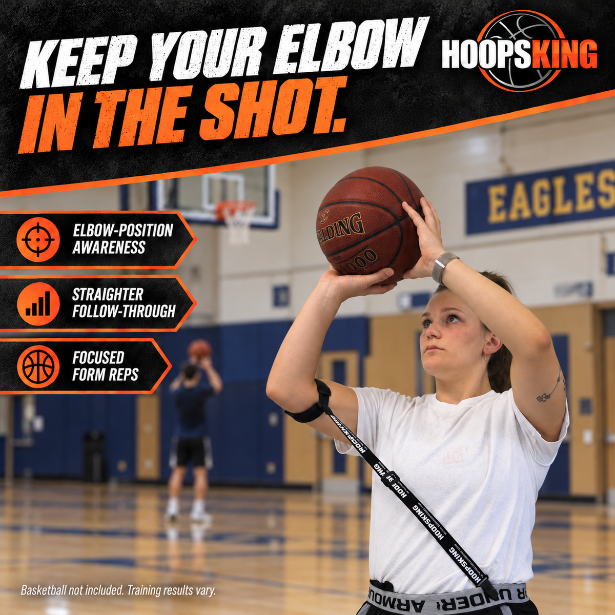 HoopsKingStraight Shooter Basketball Training Aid