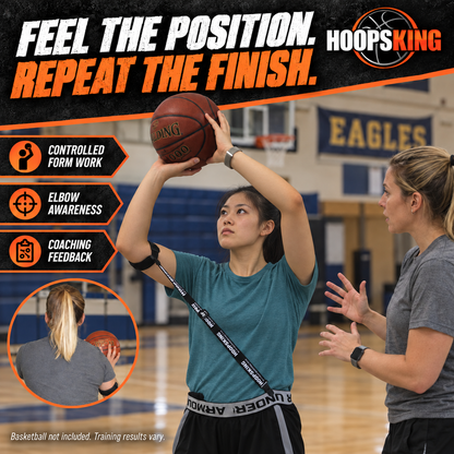 HoopsKingStraight Shooter Basketball Training Aid