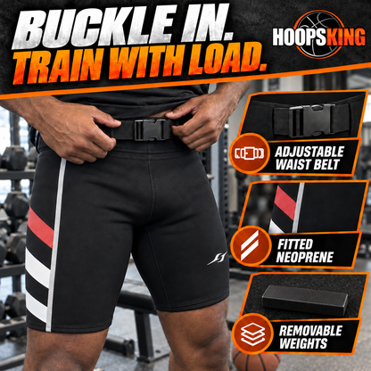 HoopsKingS.W.A.G. Weighted Training Shorts