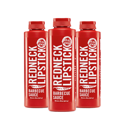 Redneck Lipstick Hot & Spicy Three Pack BBQ Sauce