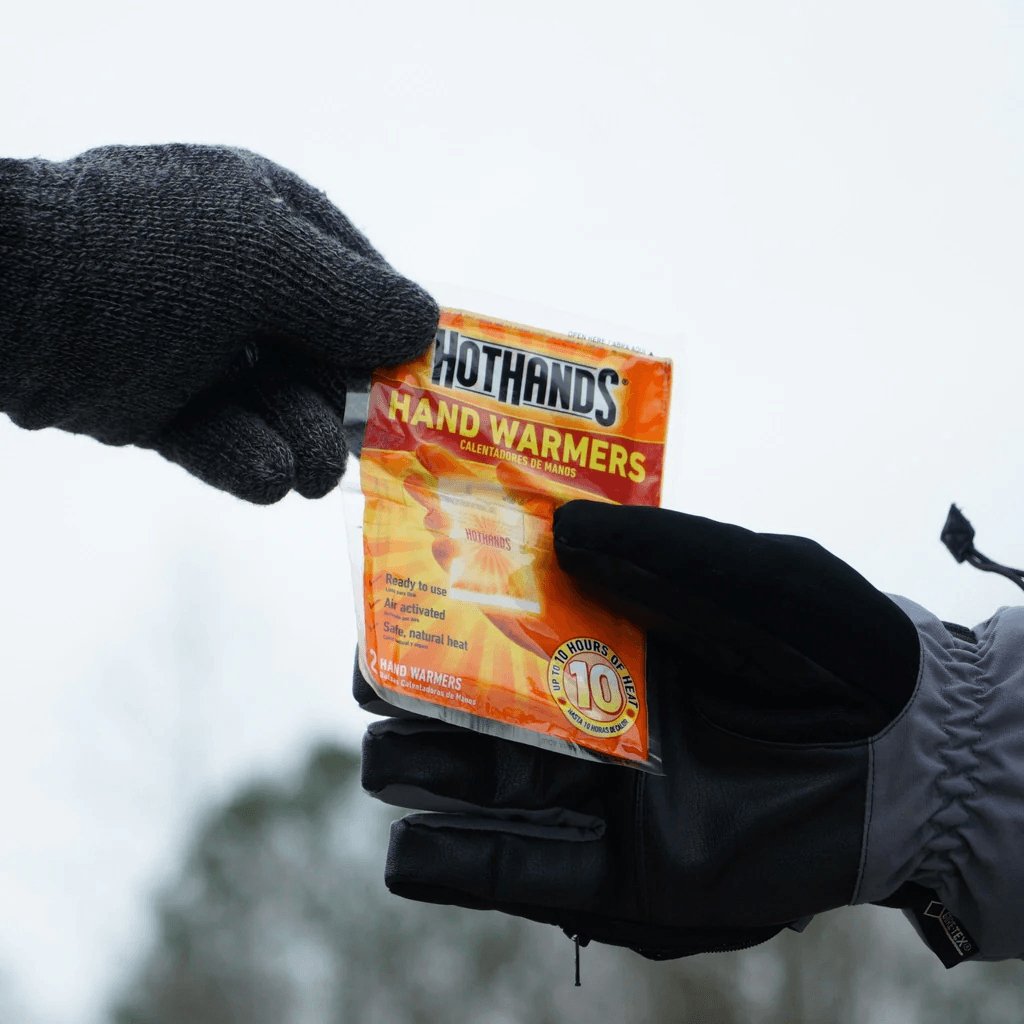 HotHands Hand Warmers - Long Lasting Safe Natural Odorless Air Activated Warmers - Up to 10 Hours of Heat - 10 Pair Pack - Angler's Pro Tackle & Outdoors