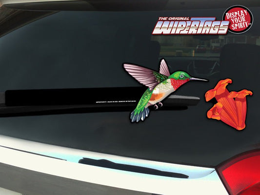 Hummingbird with Flower WiperTags - Angler's Pro Tackle & Outdoors