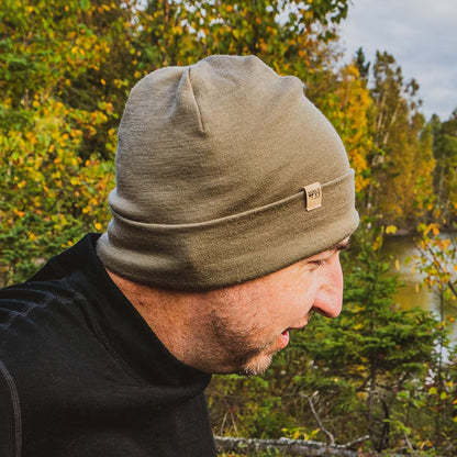 Minus33 Lightweight - Ridge Cuff Beanie 100% Merino Wool