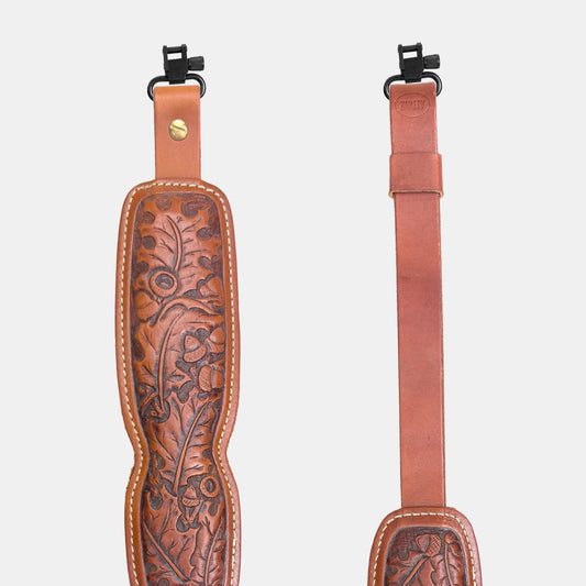 Hunter Embossed Padded Rifle Sling - Oak Leaf - Angler's Pro Tackle & Outdoors