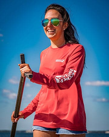 Hook & Tackle Women's Seamount L/S UV Fishing Shirt
