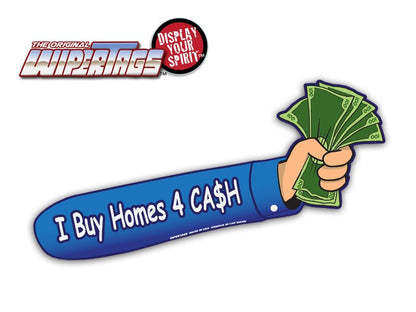 I Buy Homes 4 Ca$h WiperTag - Angler's Pro Tackle & Outdoors