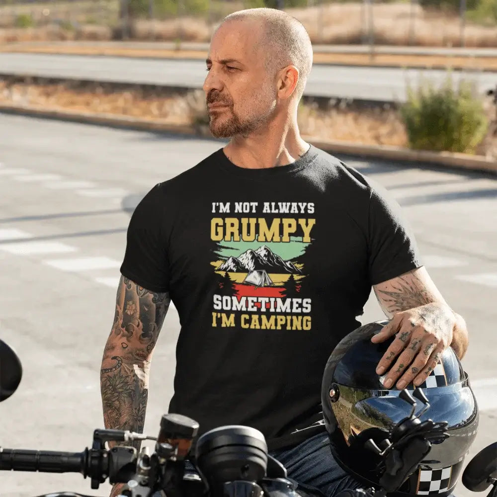 Outdoorzees I'm Not Always Grumpy Man T-Shirt