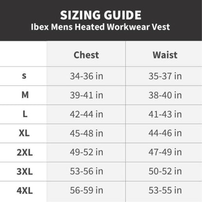 Gobi Heat Ibex Mens Heated Workwear Vest