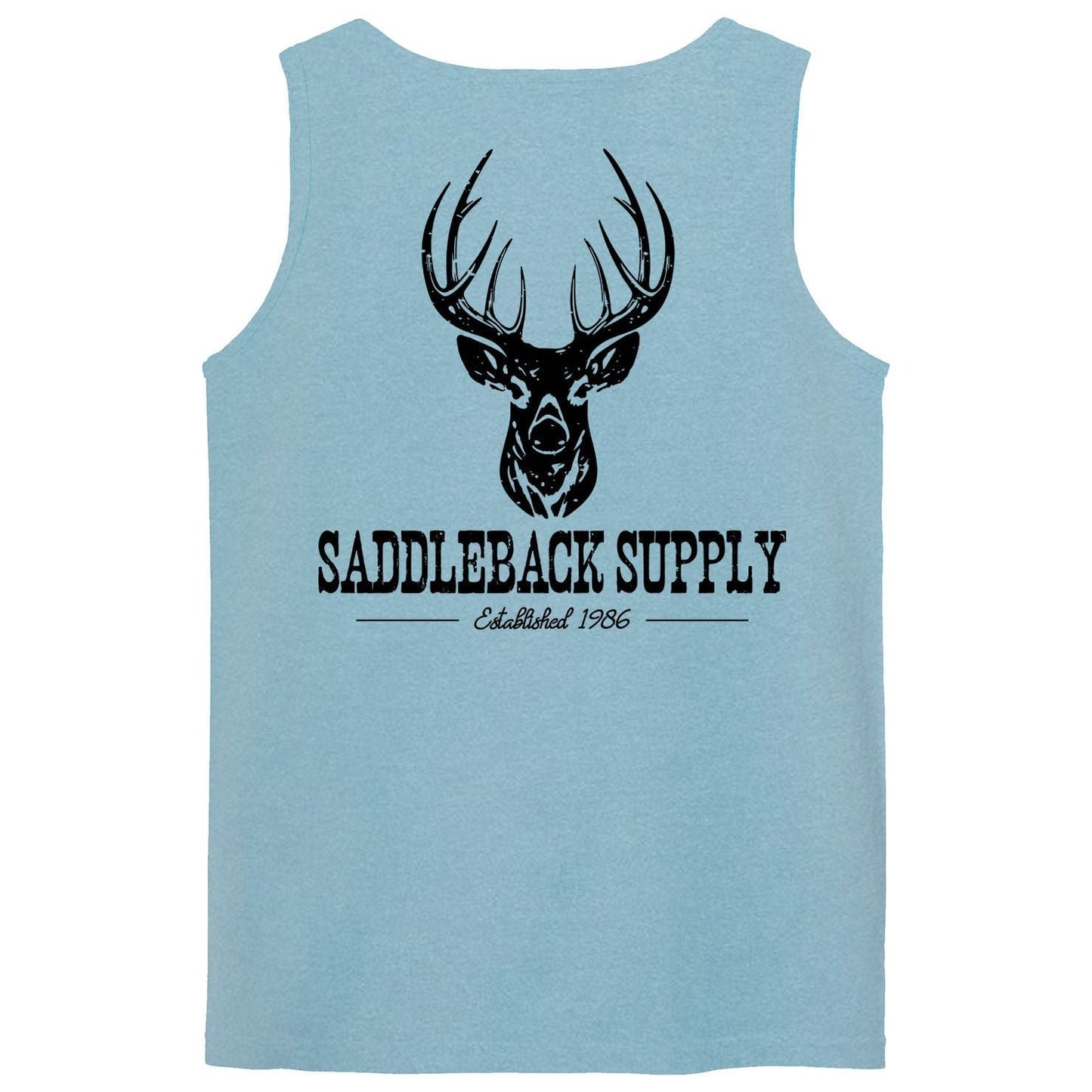 Saddleback Deer Hunting Pigment Tank Top