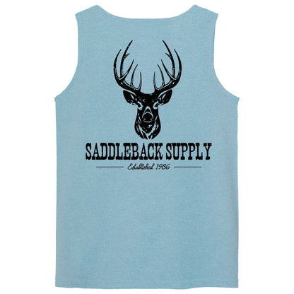 Saddleback Deer Hunting Pigment Tank Top