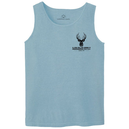 Saddleback Deer Hunting Pigment Tank Top