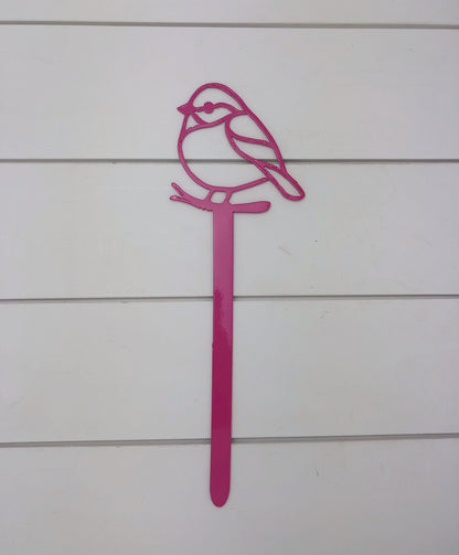 Lewis Design Co Bird Yard Sign, Handmade Garden and Yard Art