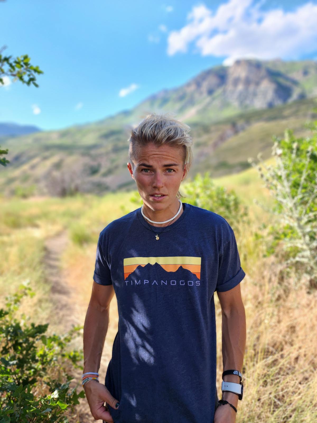 Timpanogos Hiking Co. Retro Mountain Classic (warm) Graphic Tee