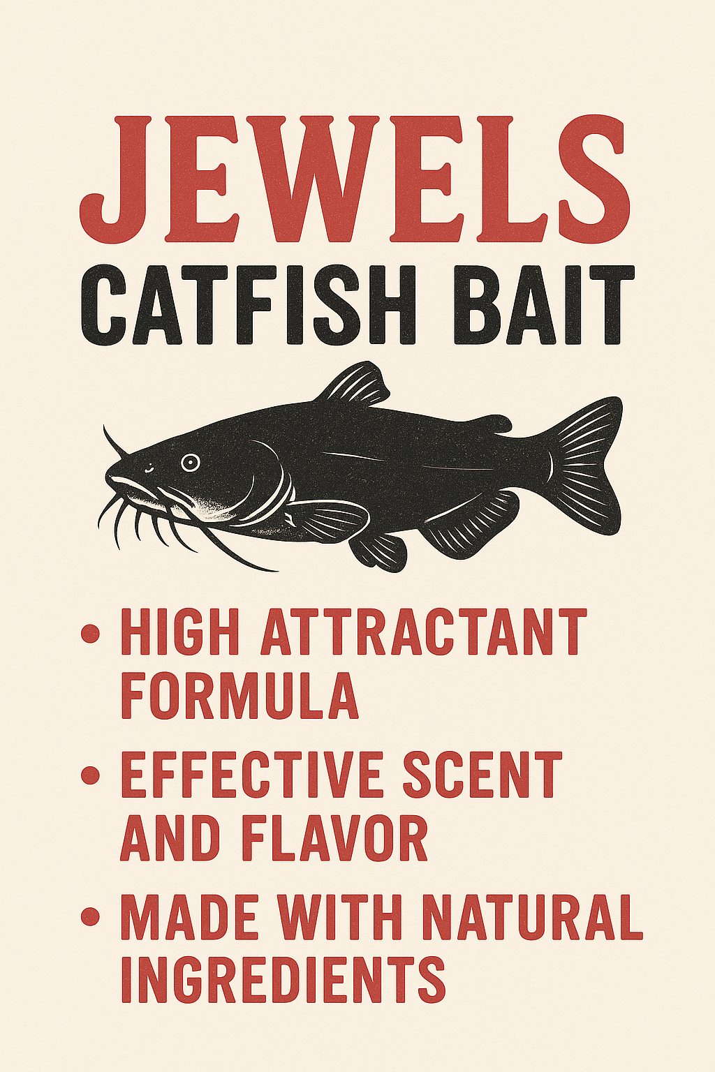 Jewel's Catfish Bait - Pre-Filled Bait Pouches - Shrimp Mania