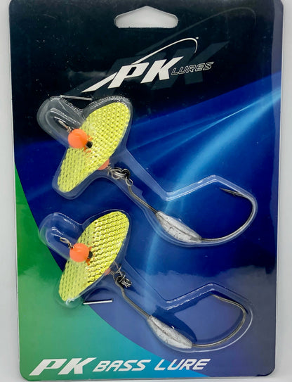 PK Bladed Bass Hooks - 2 Pack