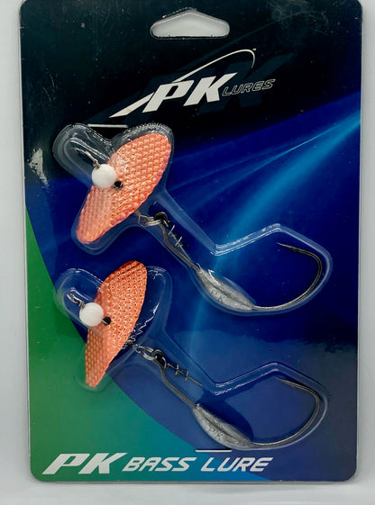 PK Bladed Bass Hooks - 2 Pack