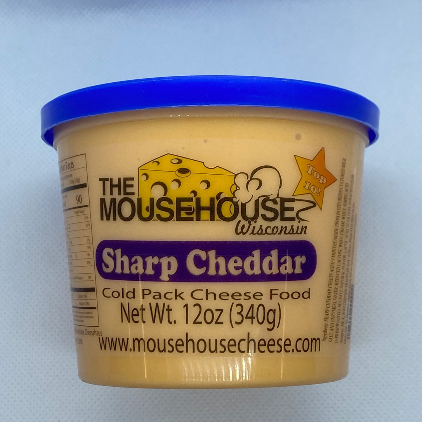 Mousehouse Cheesehaus Sharp Cheddar Spread, 12oz