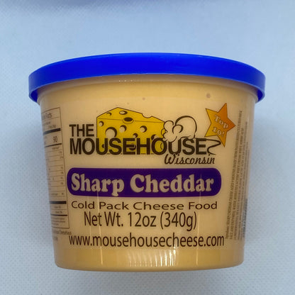 Mousehouse Cheesehaus Sharp Cheddar Spread, 12oz