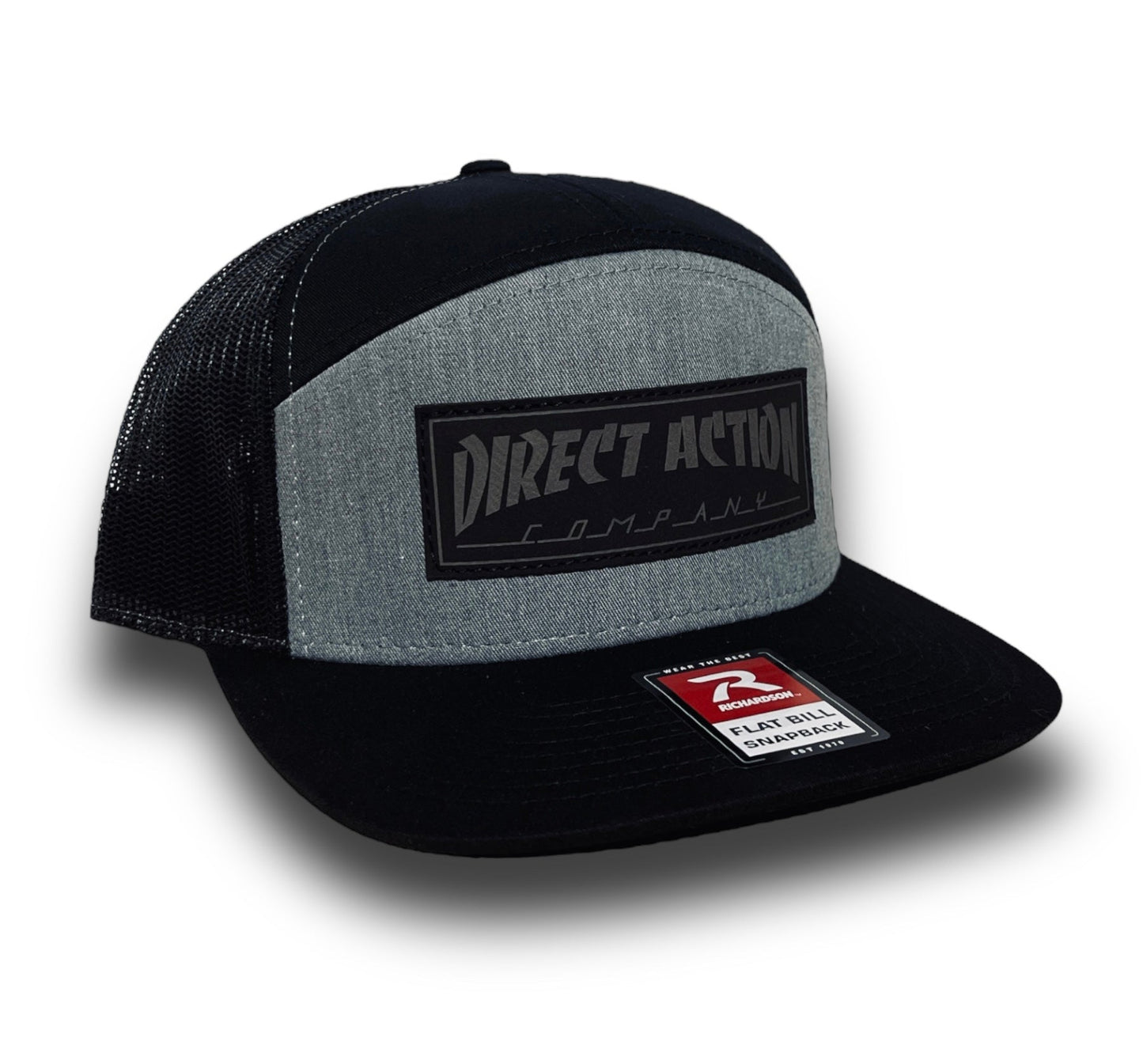 Direct Action Apparel "THRASH" 7 PANEL (BLACK/GREY)