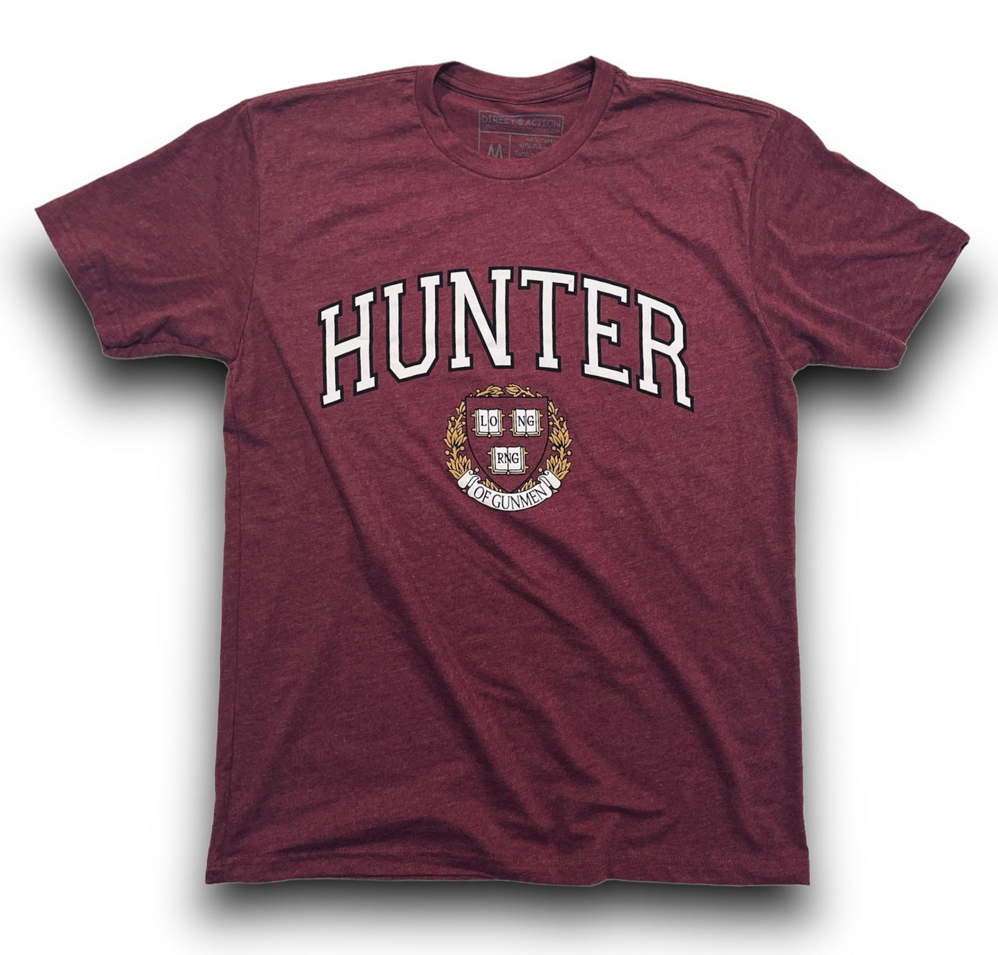 Direct Action Apparel "HUNTER" TEE (HEATHER MAROON)