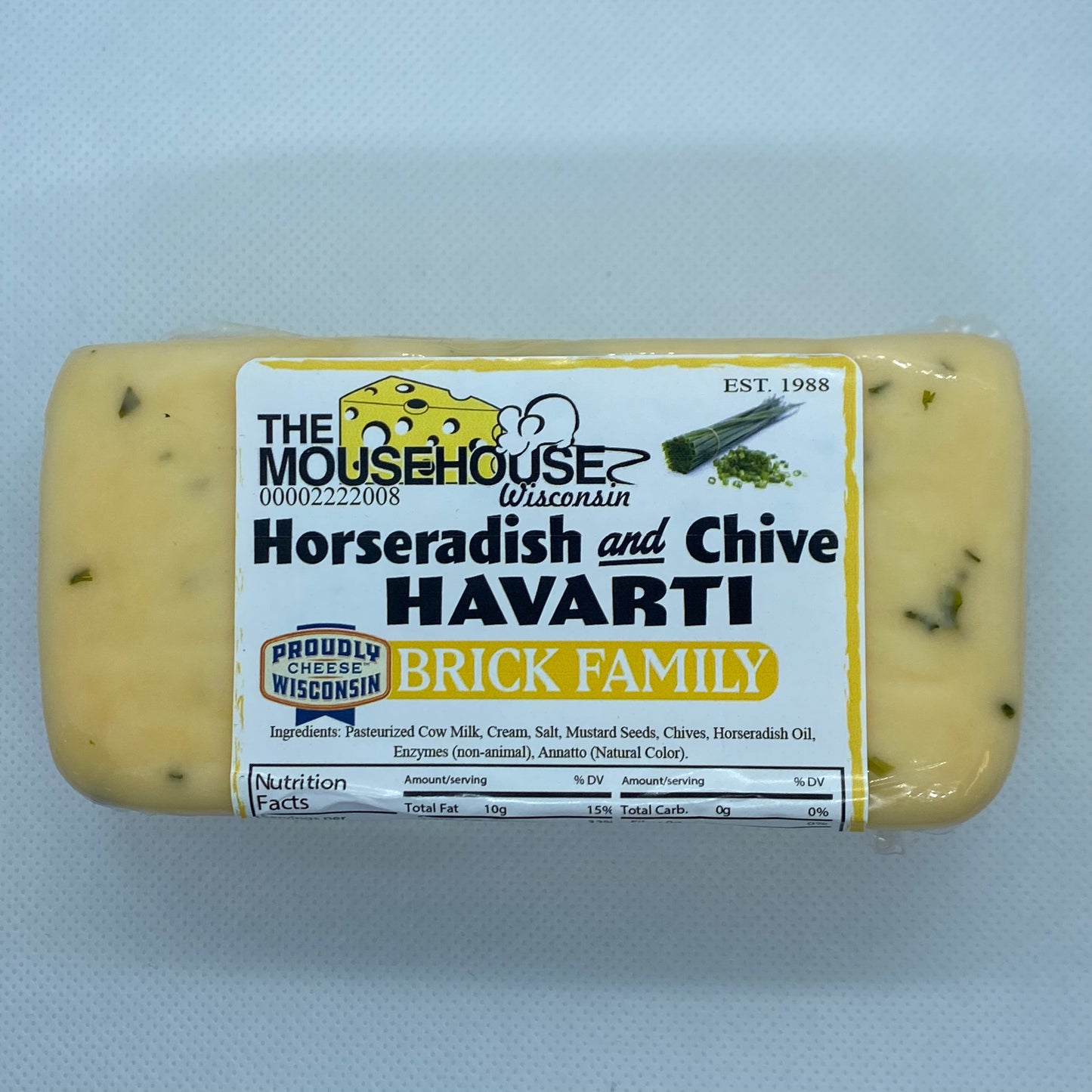 Mousehouse Cheesehaus Horseradish & Chive Havarti