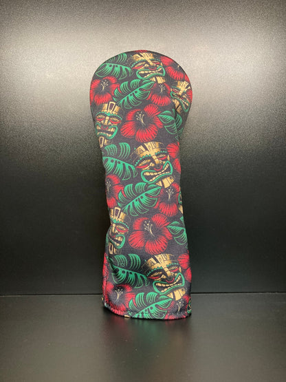 ParWestGolf Tiki Man Canvas Headcover