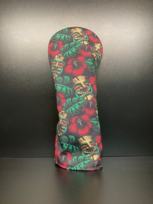 ParWestGolf Tiki Man Canvas Headcover