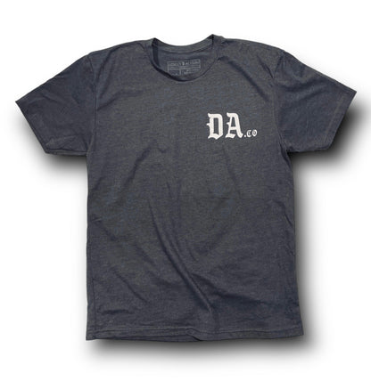 Direct Action Apparel "DEATH COMES" TEE (HEATHER METAL)