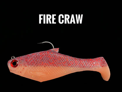 Bull Shad 6" Bacca Burrito Medium Sink