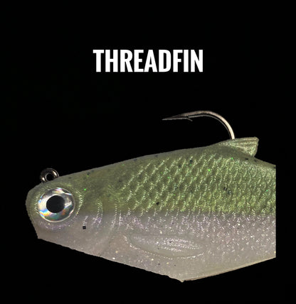 Bull Shad 6" Bacca Burrito Medium Sink
