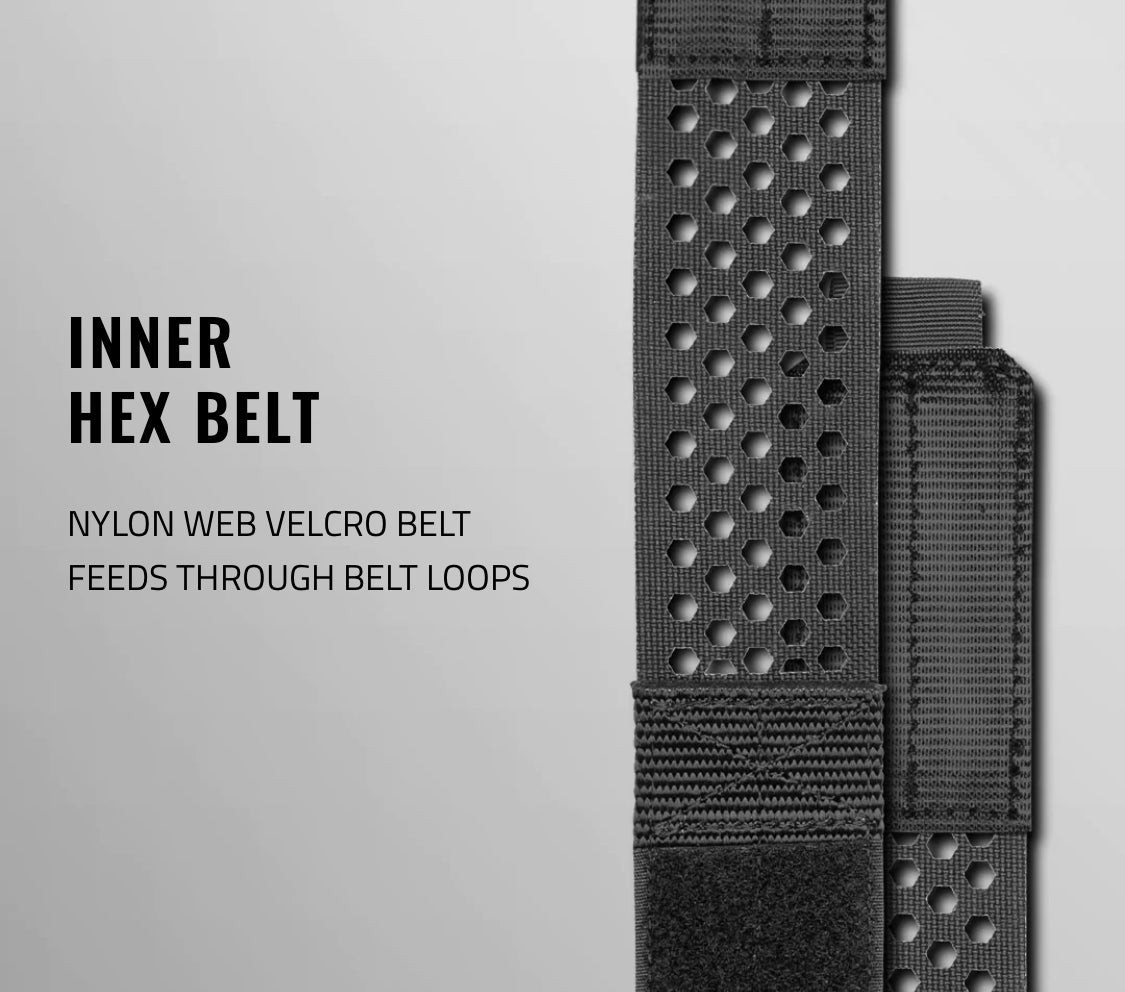 Direct Action Apparel KORE BATTLE BELT 1.75IN (BLACK & COYOTE)